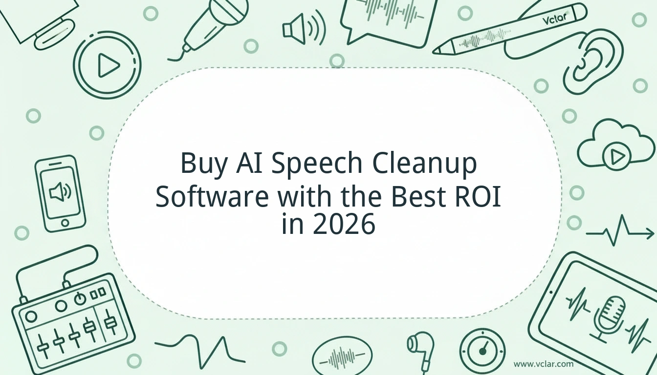 Buy AI Speech Cleanup Software with the Best ROI in 2026