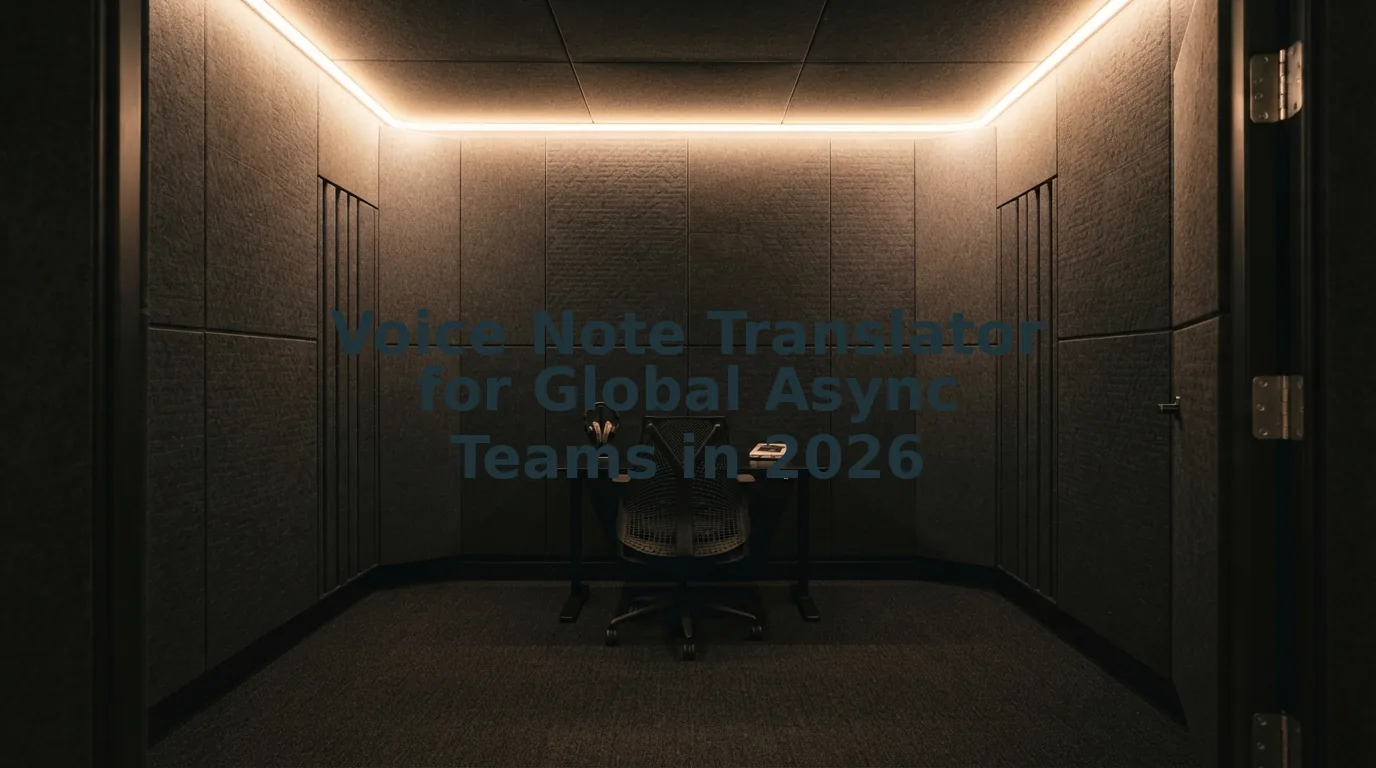 Voice Note Translator Framework for Async Teams