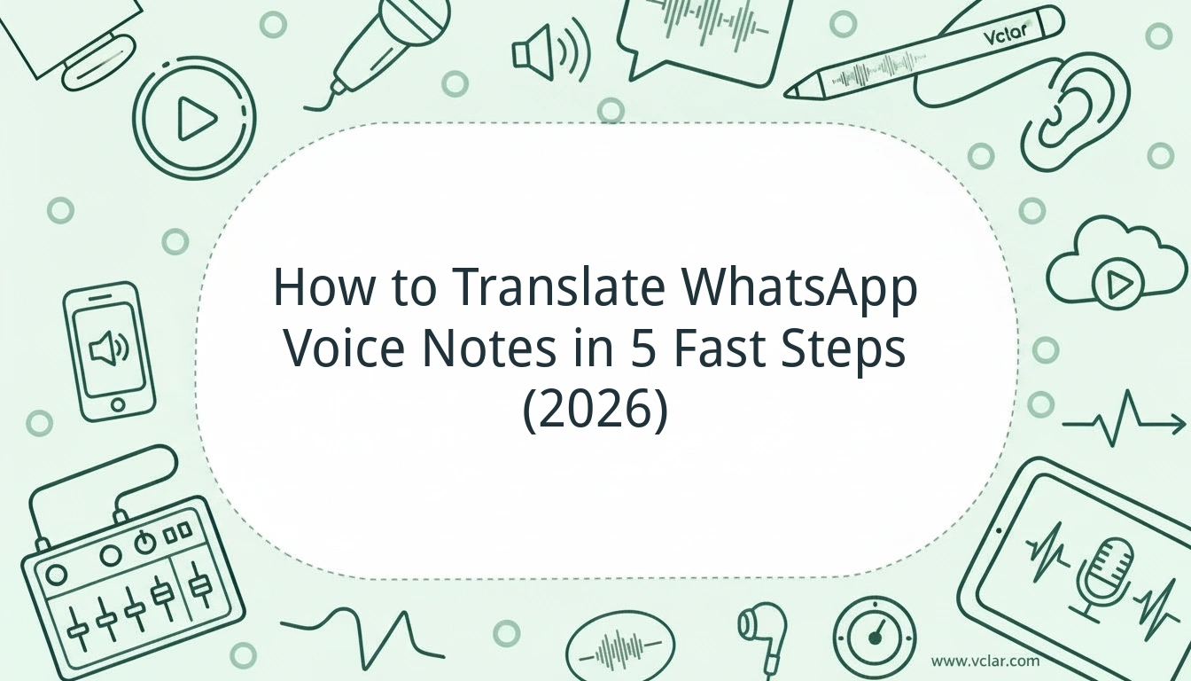 How to Translate WhatsApp Voice Notes in Five Simple Steps