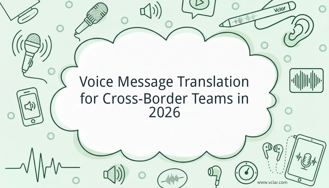 Voice Message Translation Guide for Cross-Border Teams