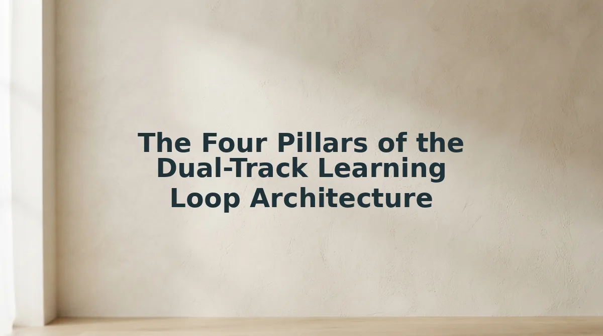 The Four Pillars of the Dual-Track Learning Loop Architecture