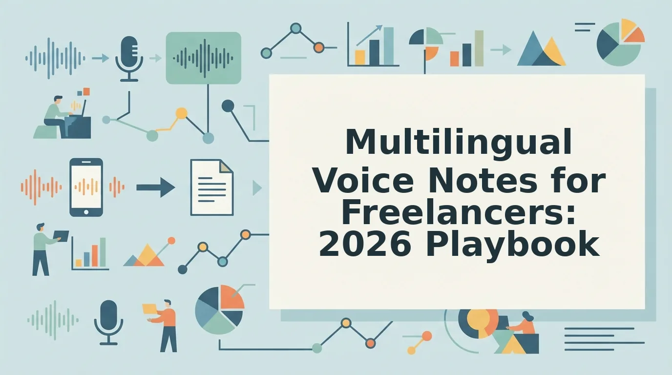 Multilingual Voice Notes for Freelancers Pitching Abroad