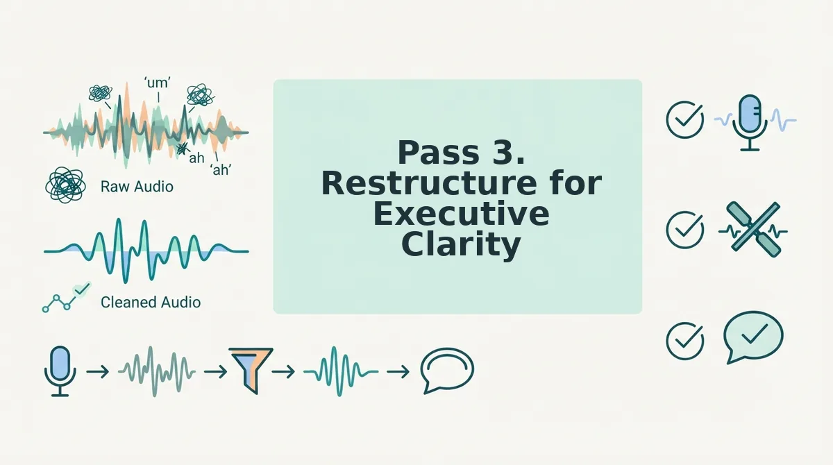 Pass 3. Restructure for Executive Clarity
