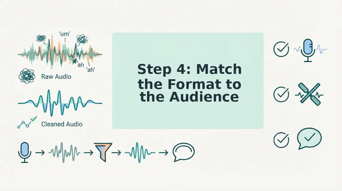 Step 4: Match the Format to the Audience