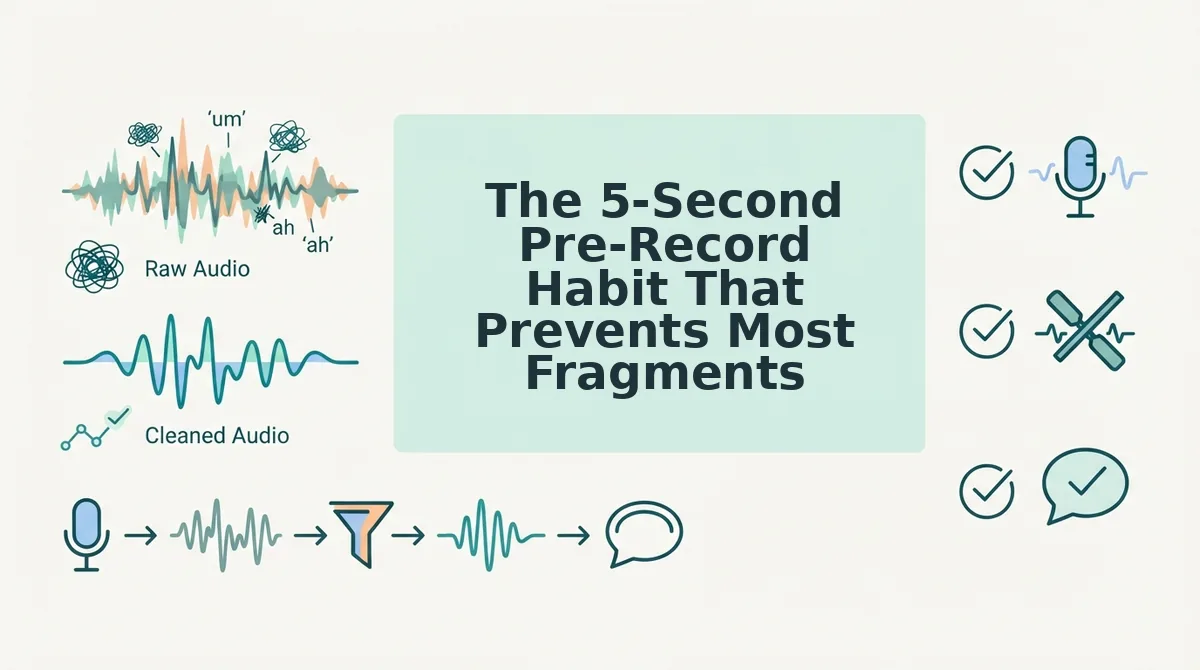 The 5-Second Pre-Record Habit That Prevents Most Fragments