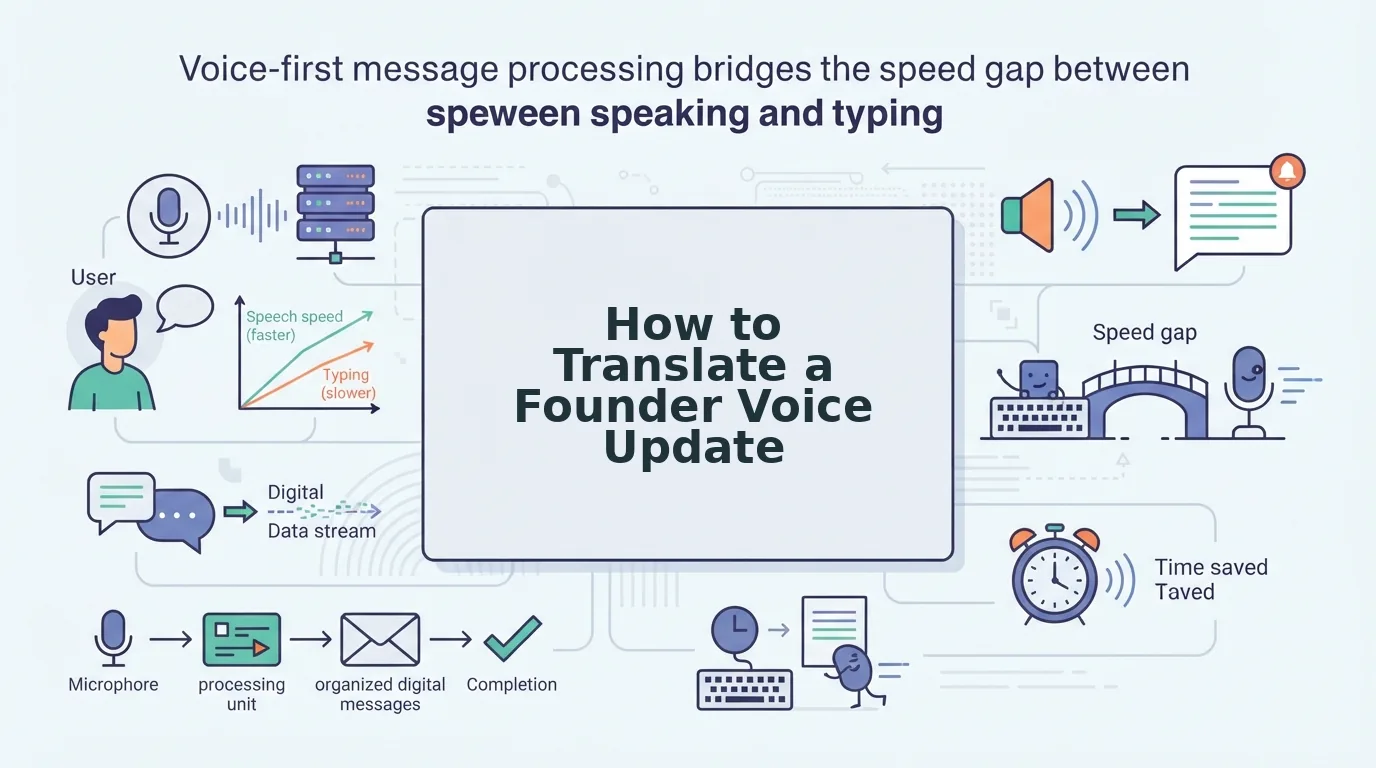 How to Translate a Founder Voice Update