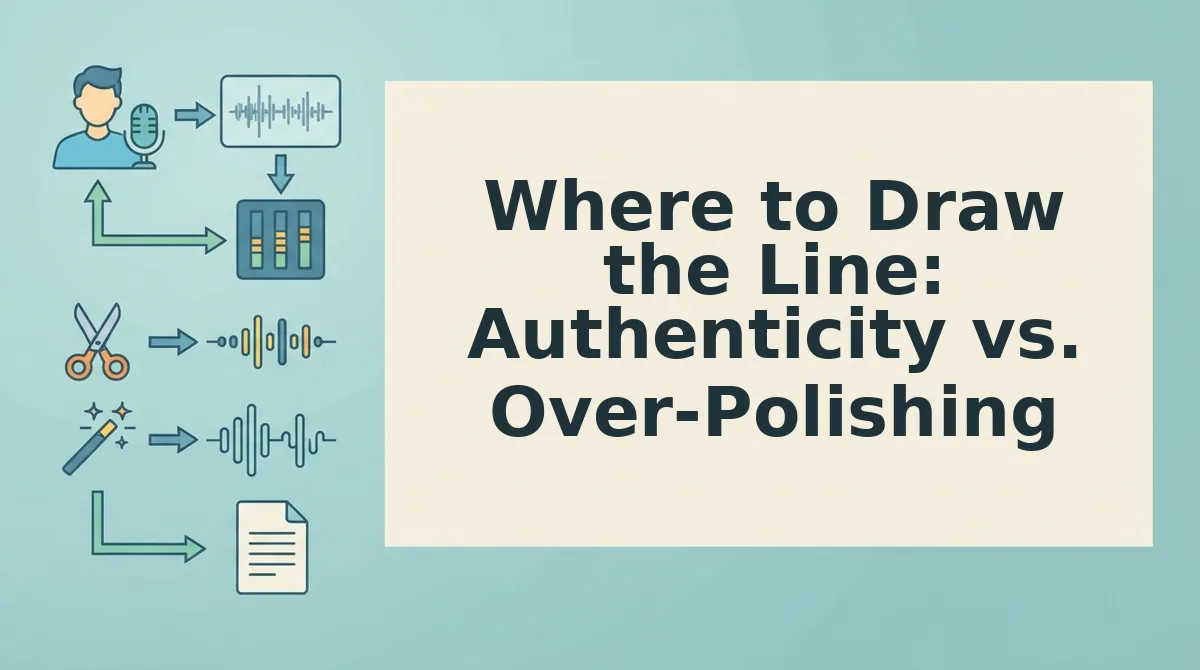 Where to Draw the Line: Authenticity vs. Over-Polishing