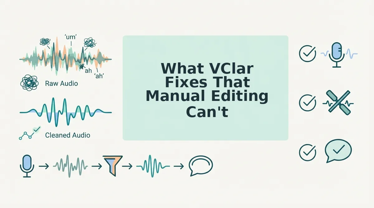 What VClar Fixes That Manual Editing Can't