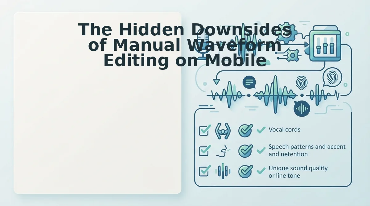 The Hidden Downsides of Manual Waveform Editing on Mobile