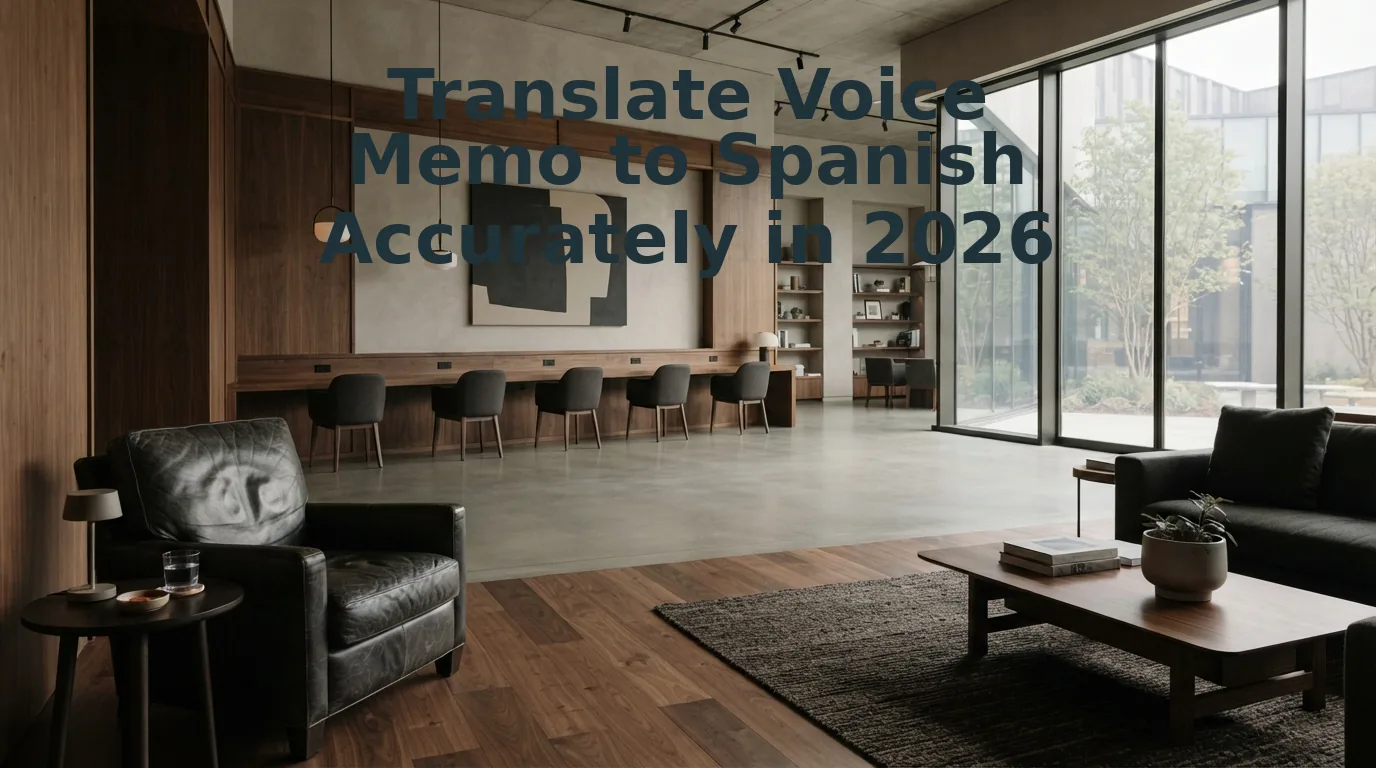 How to Translate Voice Memo to Spanish Accurately