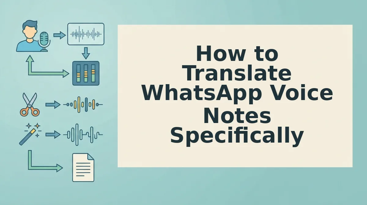 How to Translate WhatsApp Voice Notes Specifically
