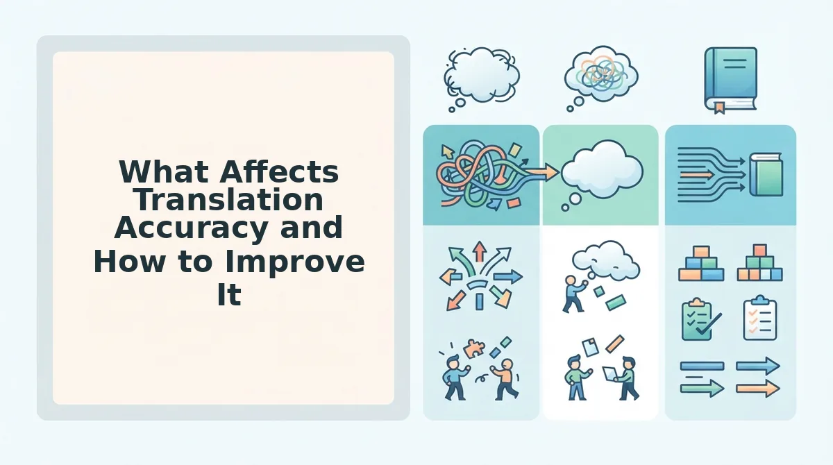 What Affects Translation Accuracy and How to Improve It