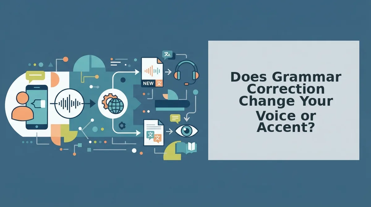 Does Grammar Correction Change Your Voice or Accent?