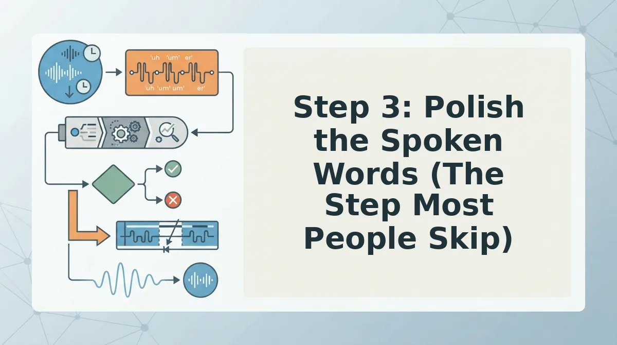 Step 3: Polish the Spoken Words (The Step Most People Skip)