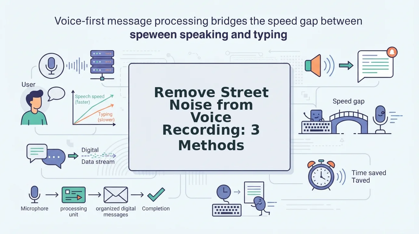 How to Remove Street Noise from a Voice Recording