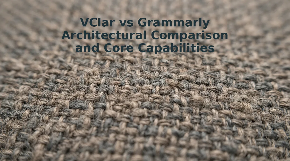 VClar vs Grammarly Architectural Comparison and Core Capabilities