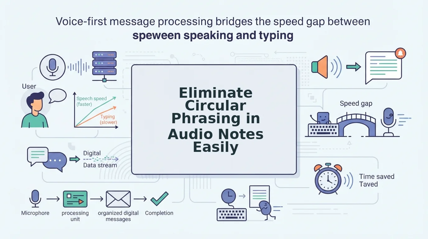 Eliminate Circular Phrasing in Audio Notes Easily