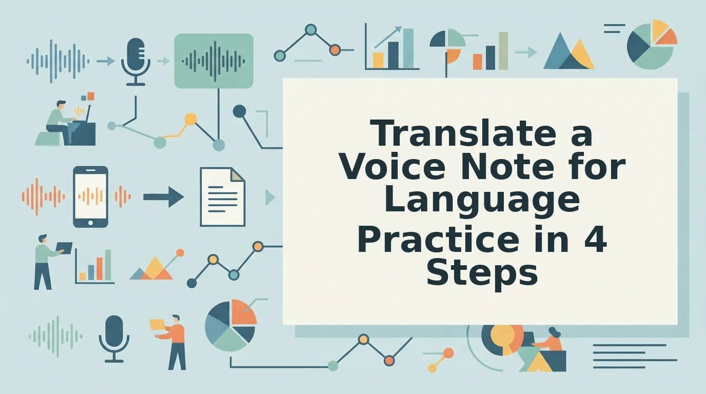 How to Translate a Voice Note for Language Learners