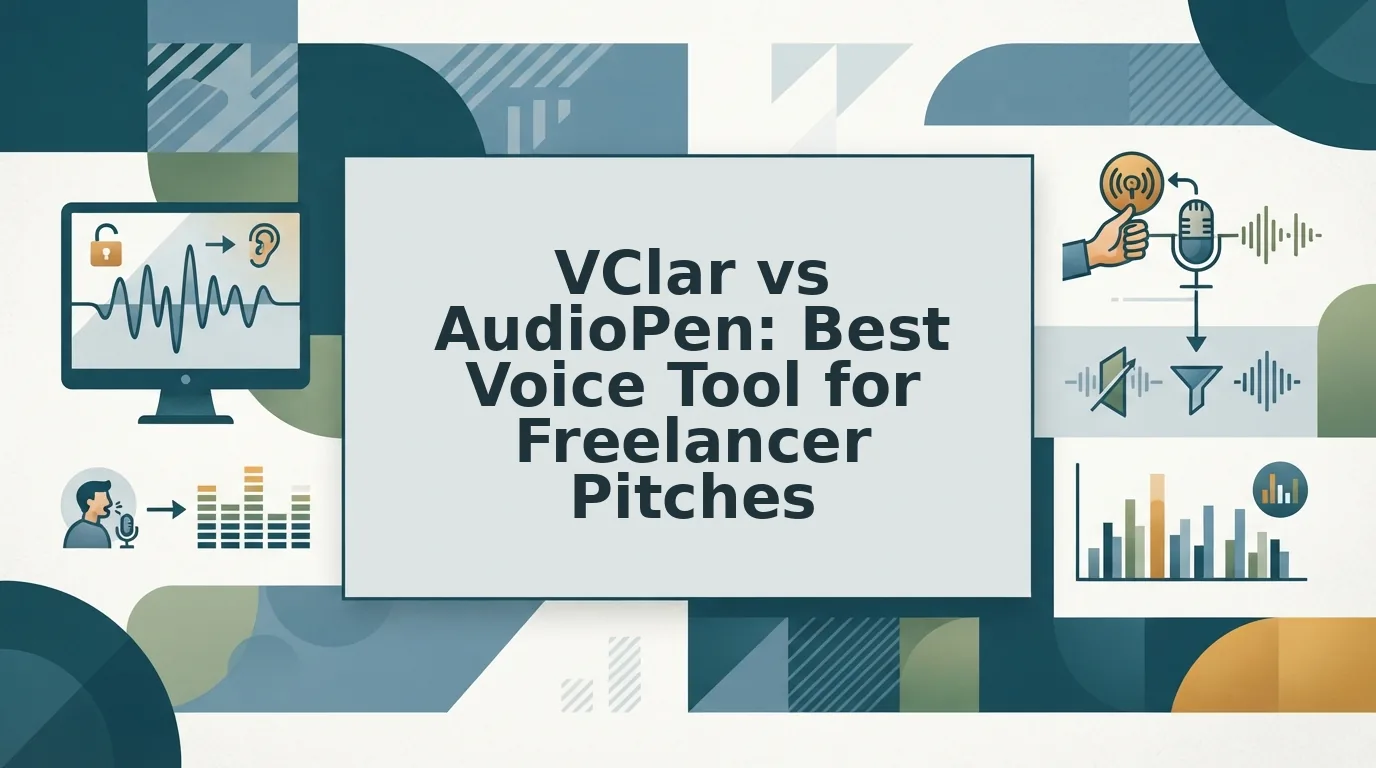 VClar vs AudioPen for Freelancers Pitching Clients