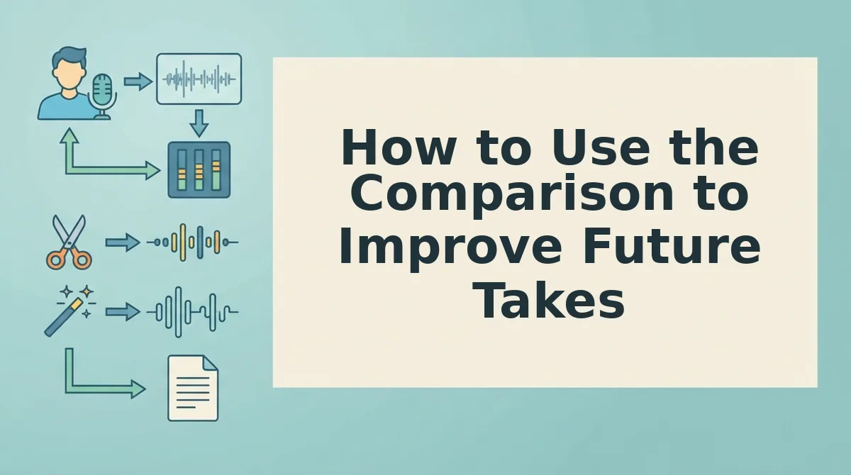 How to Use the Comparison to Improve Future Takes