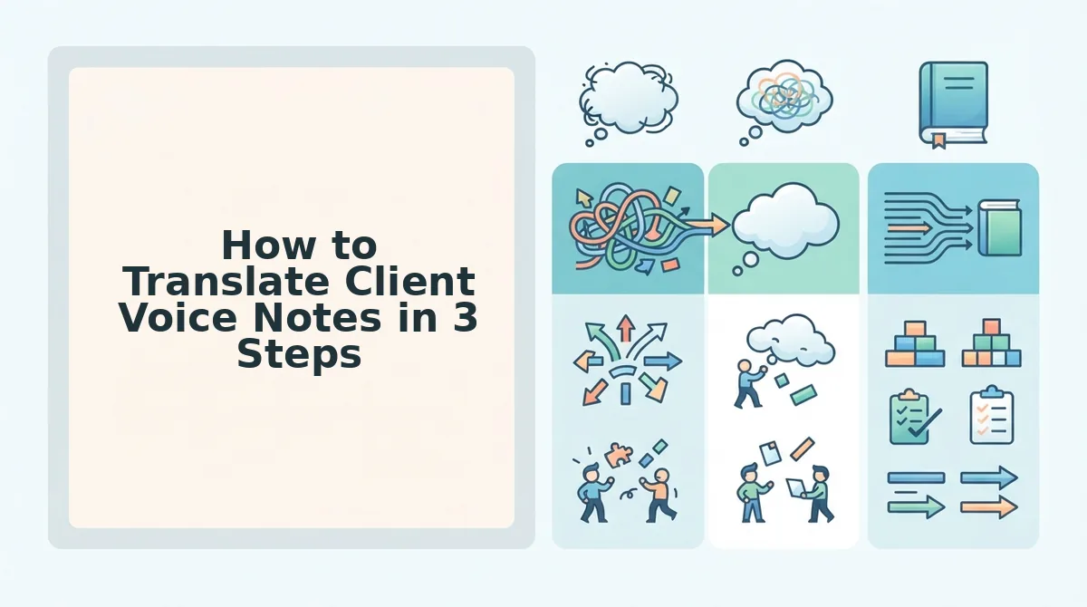 How to Translate Client Voice Notes in 3 Steps