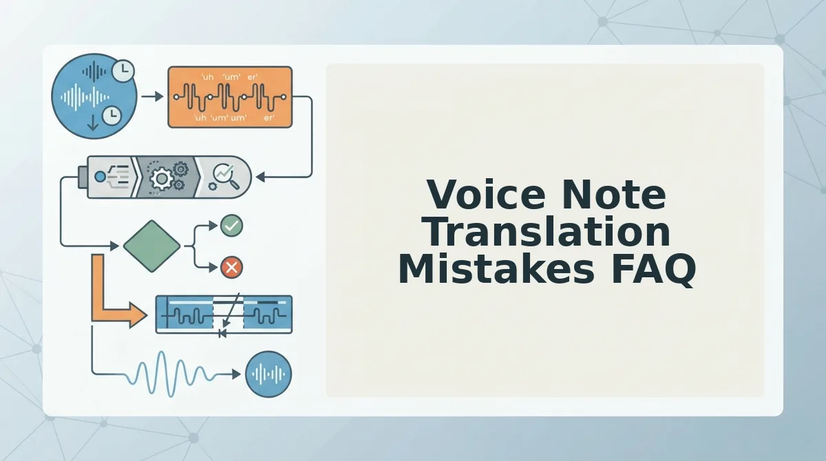 Voice Note Translation Mistakes FAQ