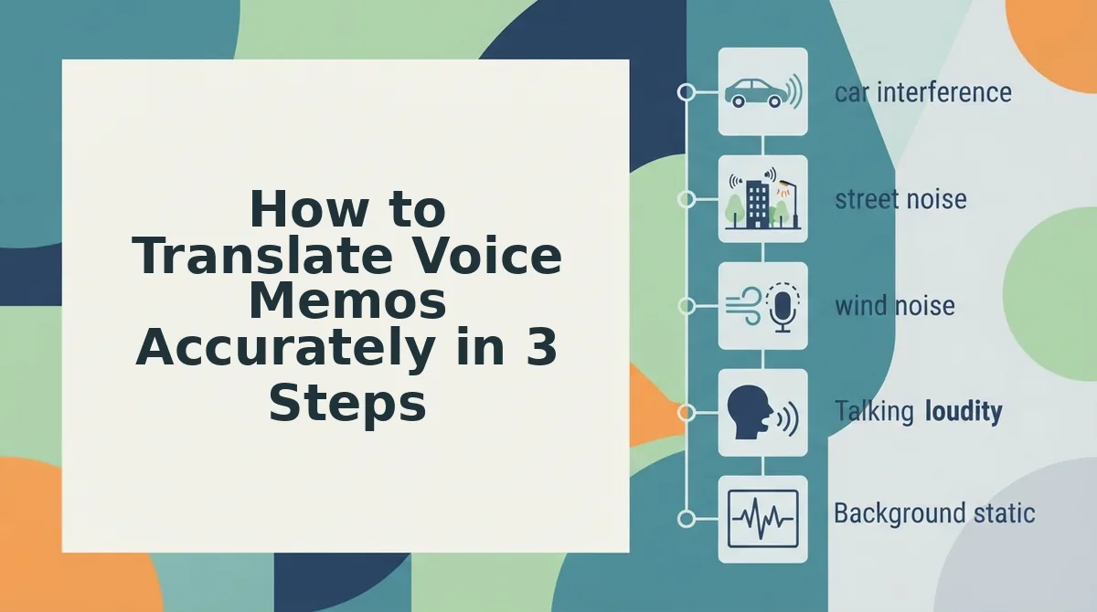 How to Translate Voice Memos Accurately in 3 Steps