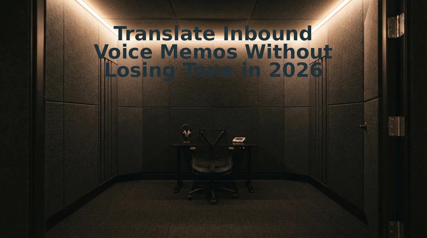 How to Translate Inbound Voice Memos from Foreign Leads