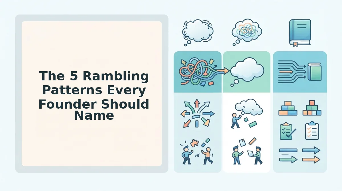 The 5 Rambling Patterns Every Founder Should Name