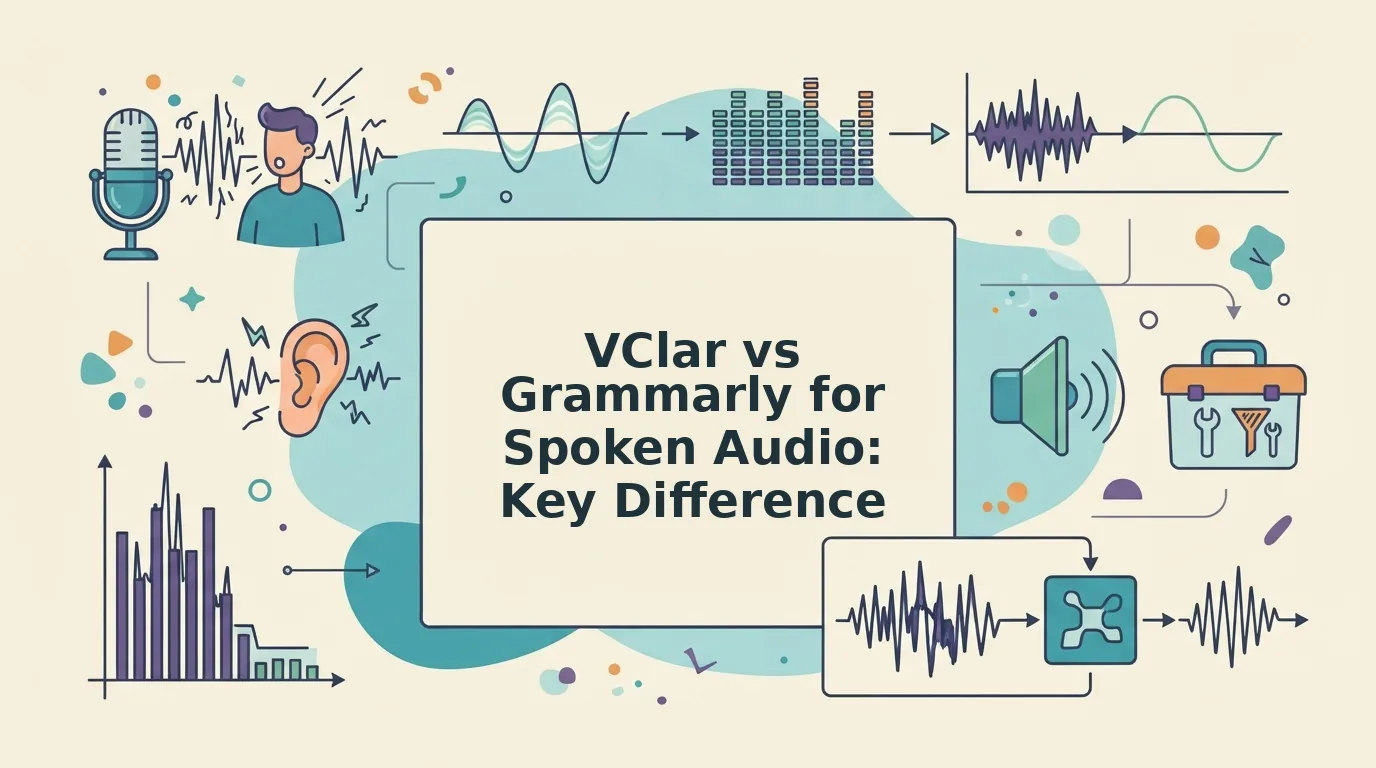 VClar vs Grammarly for Spoken Audio