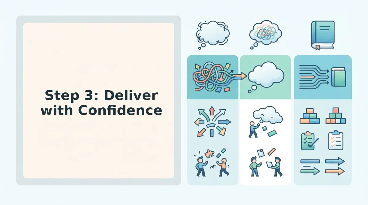 Step 3: Deliver with Confidence