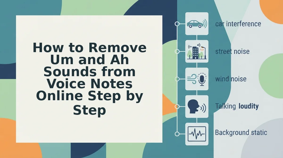 How to Remove Um and Ah Sounds from Voice Notes Online Step by Step