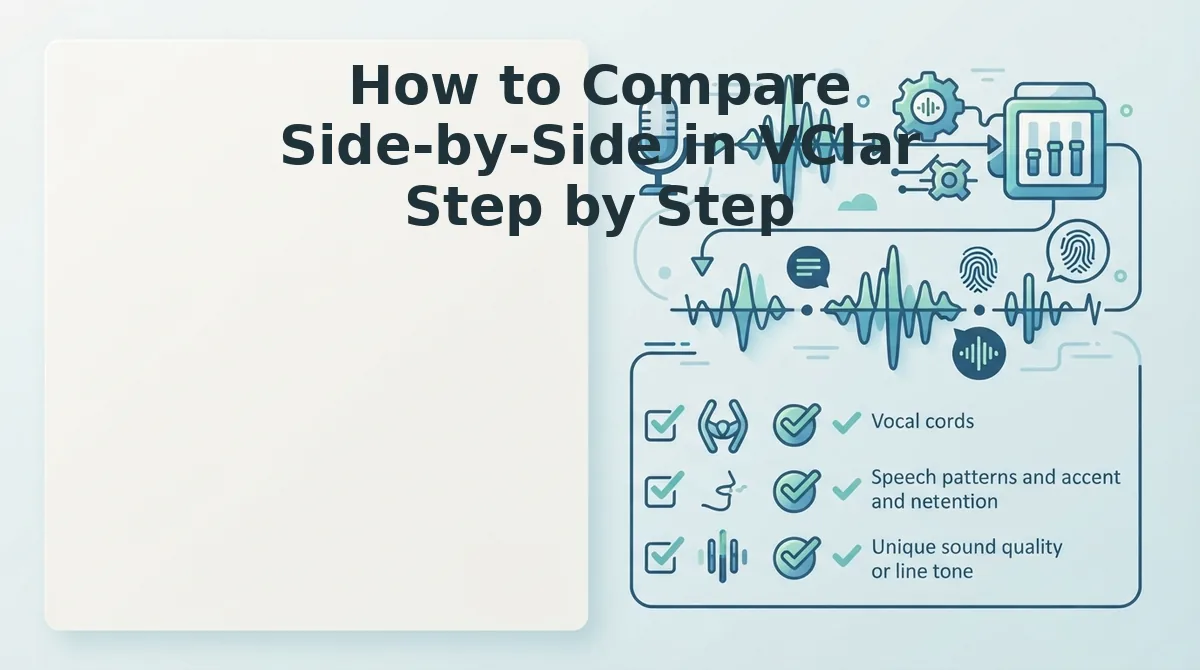 How to Compare Side-by-Side in VClar Step by Step
