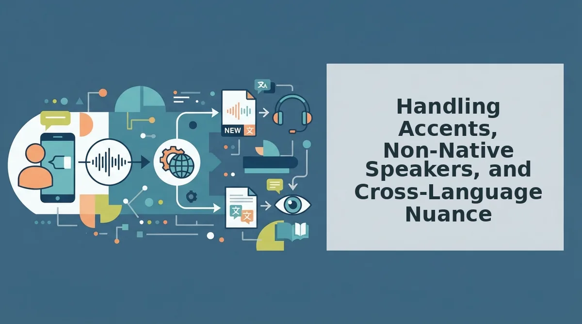 Handling Accents, Non-Native Speakers, and Cross-Language Nuance