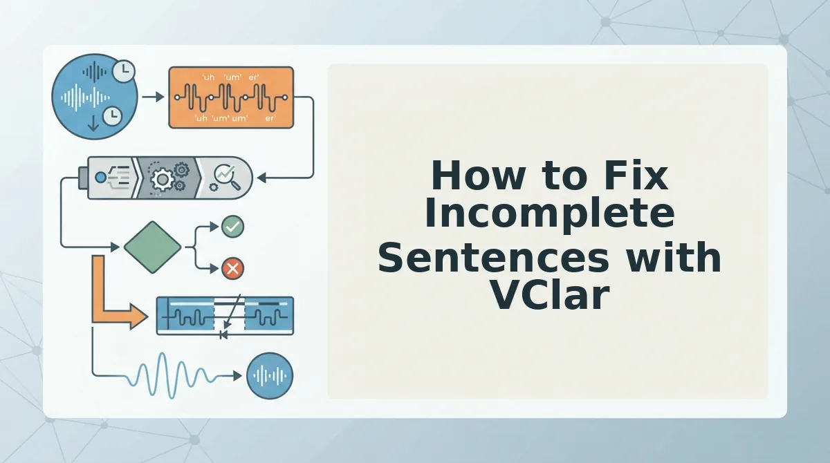 How to Fix Incomplete Sentences with VClar