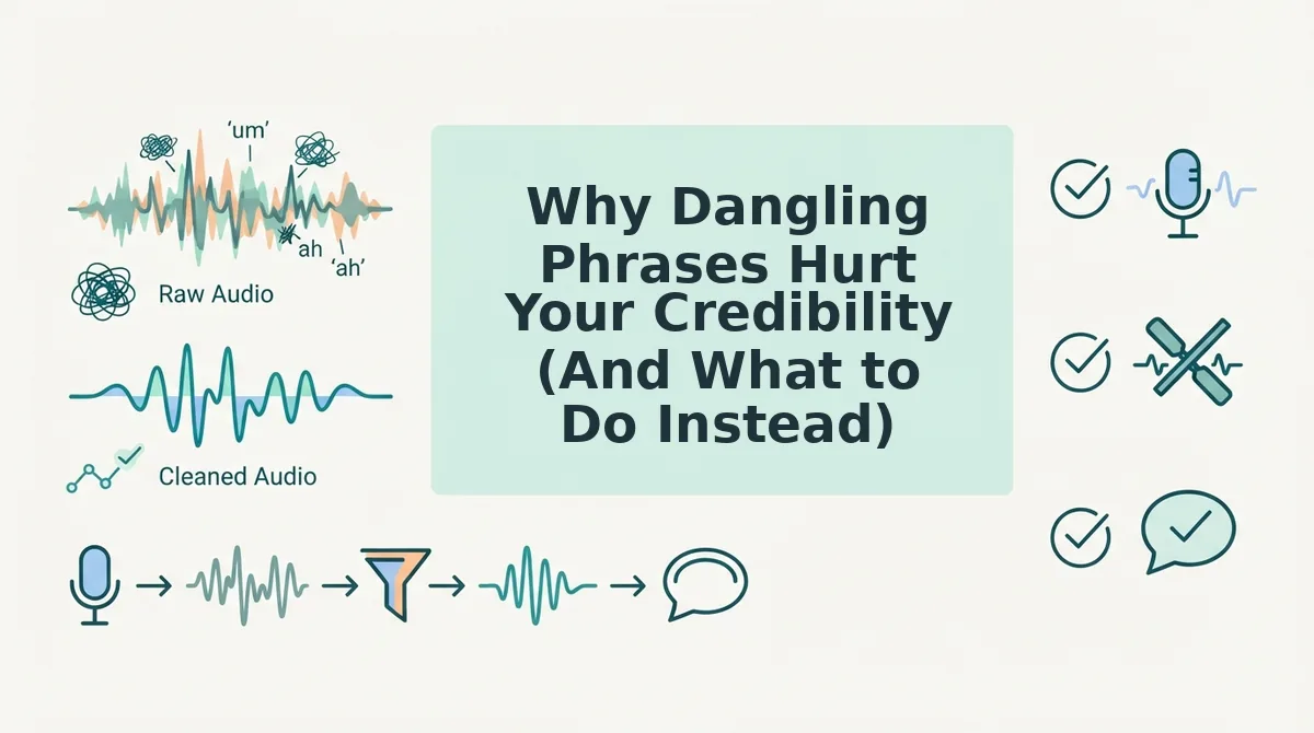 Why Dangling Phrases Hurt Your Credibility (And What to Do Instead)