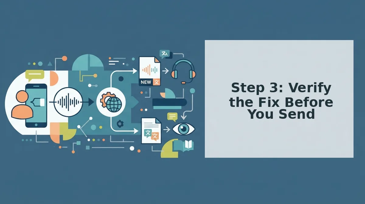 Step 3: Verify the Fix Before You Send