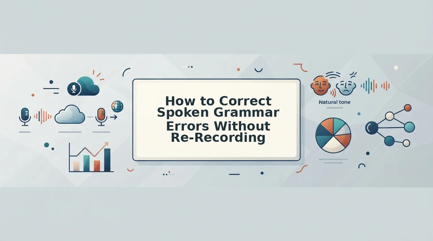 How to Correct Spoken Grammar Errors in Voice Memos