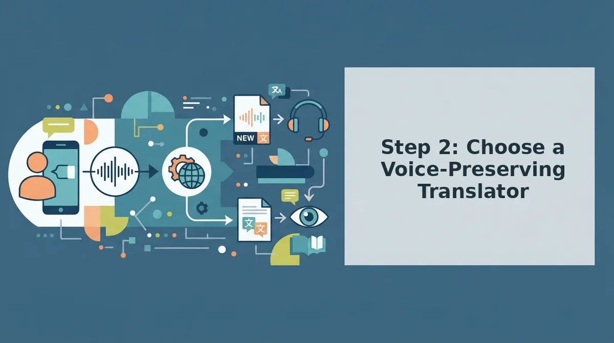 Step 2: Choose a Voice-Preserving Translator