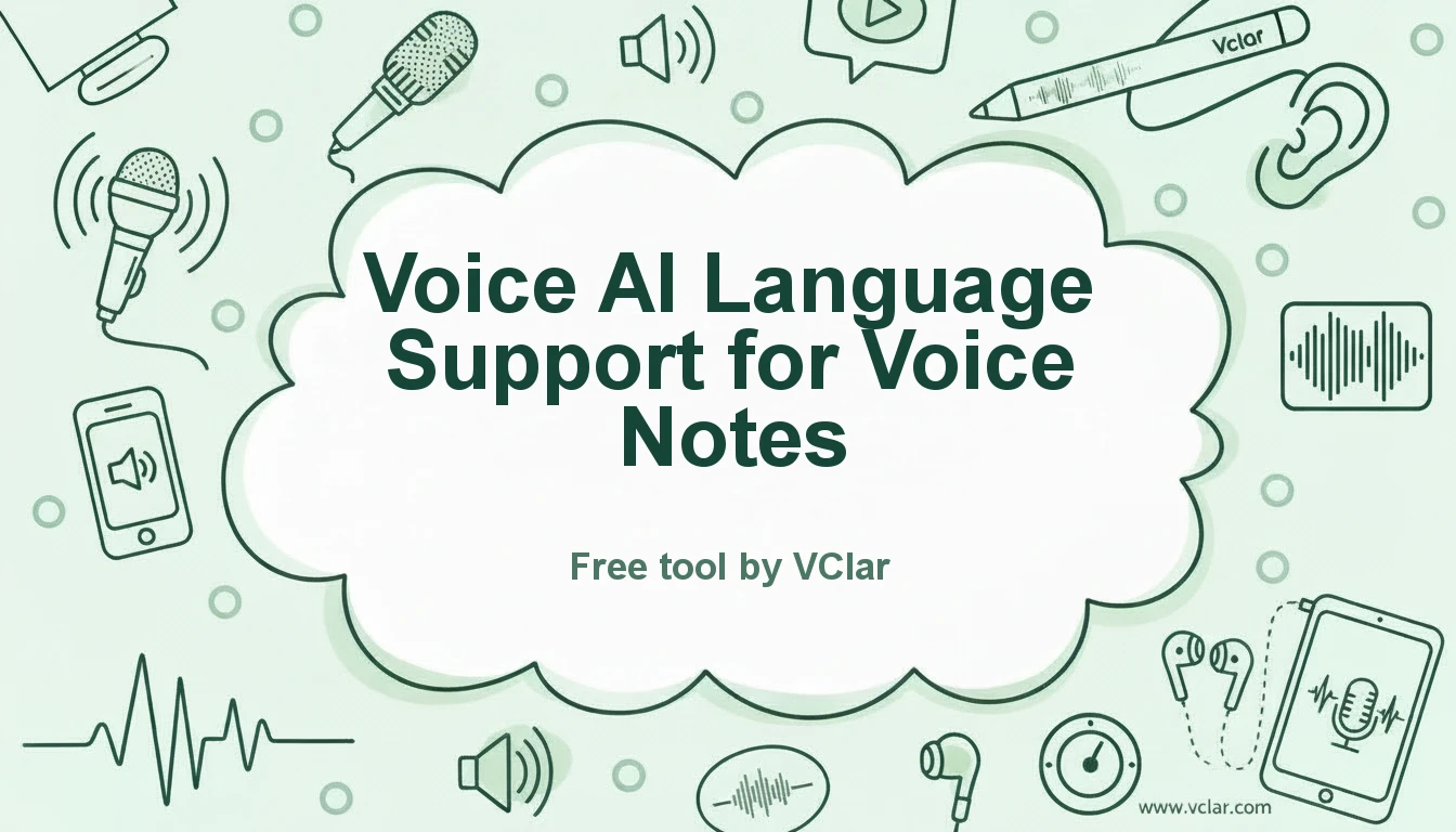 VClar voice message translation across 10 supported languages